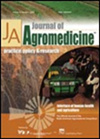 Journal of Agromedicine杂志封面